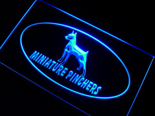 Miniature Pinchers Dog Neon Light Sign